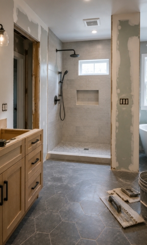 Bathroom Remodel Timeline: How Long It Takes in Denver Homes 2 how long does a bathroom remodel take