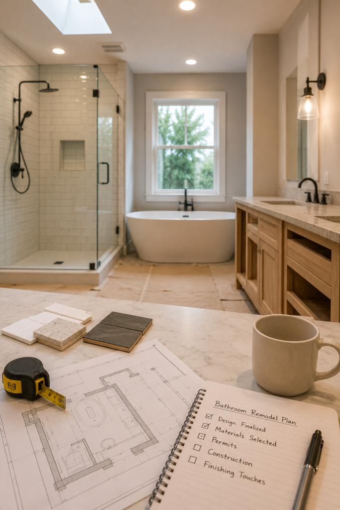 how long does a bathroom remodel take